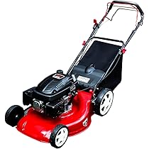 エンジン式芝刈機 6馬力60L集草袋付き 自走式 手押し 刈り高7段階切替可能 61wIzlNtC8L._AC_UL210_SR210,