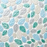 タイル シート 陶器 屋外壁 磁器質施釉 表紙貼り 葉っぱ リーブス 1ケース（２２枚入り） カラー3