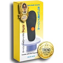 : wakafit Airtag Holder インソール 子供と高齢者向け
