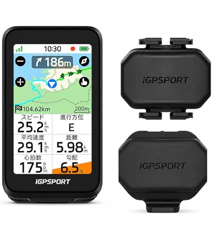 Amazon | 日本正規品 iGPSPORT BiNavi Air 保護フィルム＆標準バイク