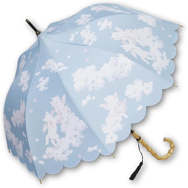 Amazon | パゴダ 日傘 晴雨兼用 UVカット レース 47cm ショート