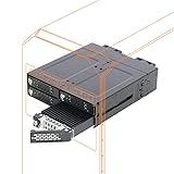 ICY DOCK 4ベイ M.2 NVMe SSD PCIe 4.0 モバイルラックエンクロージャ 外付け5.25インチドライブベイ用 (OCuLink SFF-8612 4i×4) | ToughArmor | MB720MK-B V3