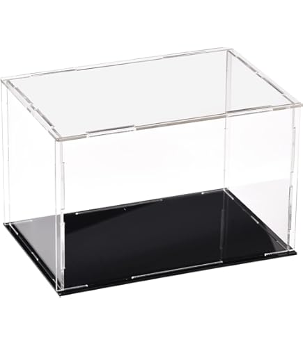 Amazon | uxcell 陳列ケースボックス 防塵 保護 ショーケース