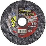 disco 切断砥石 トカゲ ハイパー2.5 (TOKAGE HYPER 2.5) 1枚入 125mm CZ36PBF