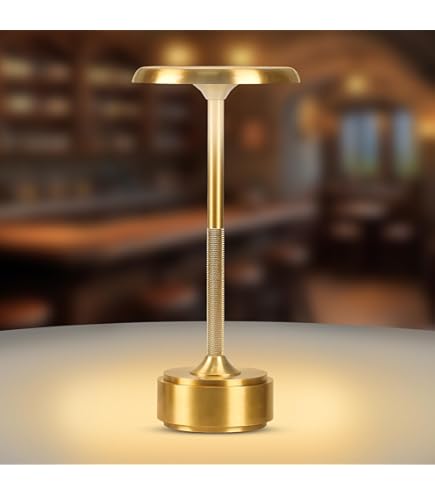 Cordless Touch Table Lamp – Rechargeable, 3 Color Temperatures, Dimmable, Perfect For Bedside & Decor