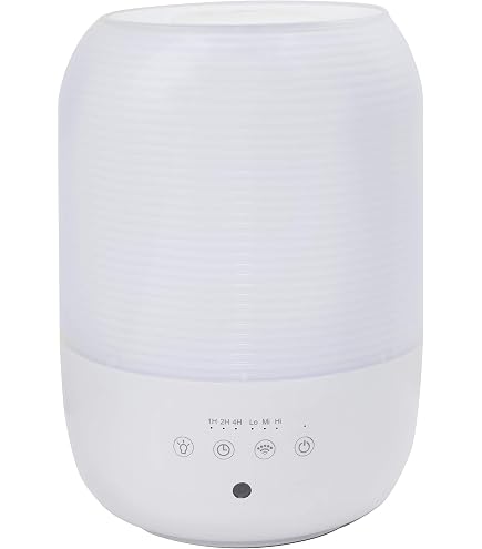 Amazon.co.jp: [山善] 超音波加湿器 3L 木造約5畳・プレハブ約8畳 卓上