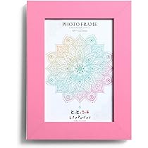 Amazon.co.jp: ピュアピンク L判サイズ 写真前面-ガラスタイプ カラー