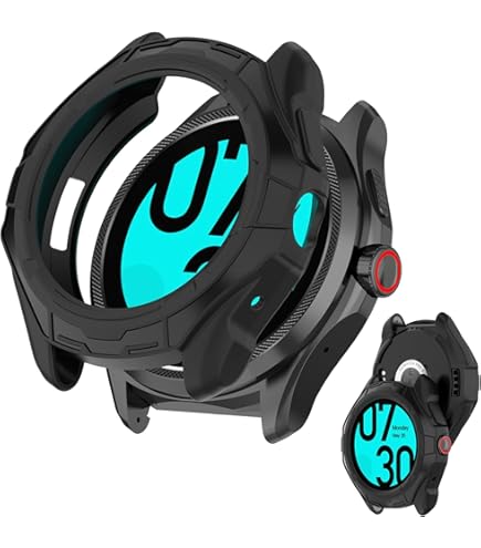 Amazon.co.jp: Lamshaw for Ticwatch Pro 5 スマートウォッチ 保護