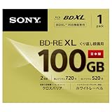 ソニー ビデオ用ブルーレイディスク (1枚パック) 日本製 BNE3VCPJ2(BD-RE 3層:2倍速 1枚パック)