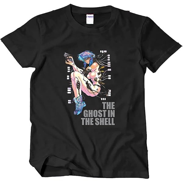 Amazon.co.jp: 攻殻機動隊 Tシャツ XL 士郎正宗 GHOST IN THE SHELL