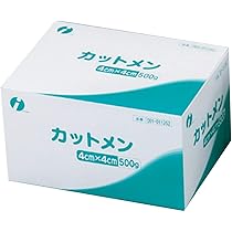 Amazon | カットメン 4×4cm(箱包装) 001-10510(500G) イワツキ | 岩附