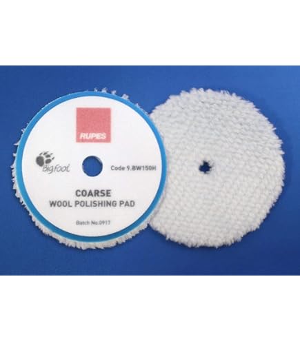 5インチ　ハイブリッド　ウールバフ　ルペス　rupes 洗車　業務用 楽天市場】LHR15 対応 ロング ウールバフ 高密度 150mm 1枚 5