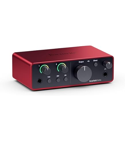 ammoon オーディオインターフェース Ammoon-console de mixagem digital de 4 canais, 2 bandas, entrada