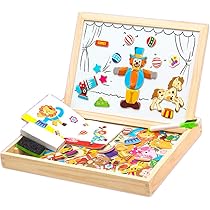 子供お絵かきボード 木製　黒板 マグネット 看板 ホワイトボード 両面 子供お絵かきボード 木製 黒板 マグネット 看板 ホワイトボード 両面