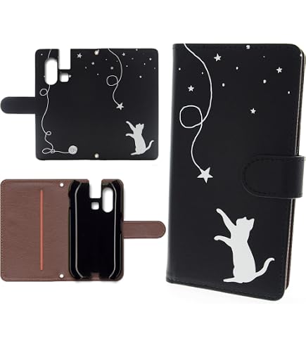 Amazon.co.jp: mamorino6 SHF35 ケース 手帳型 スマホケース レザー製