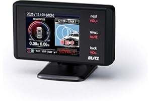 BLITZ(ブリッツ) Touch-LASER TL246R JMA-520 JMA-401 JMA-600(NTG-962)取締機対応！MSSSスキャン機能搭載で誤警報68％低減! 新周波数使用移動オービスMSSS対応！ フルオート機能搭載！ 新型レーザー光受信対応 レーダー式移動オービス識別 2.4インチ液晶搭載 レーザー&レーダー探知機 日本製 GPSデータ更新無料 ワンボディ