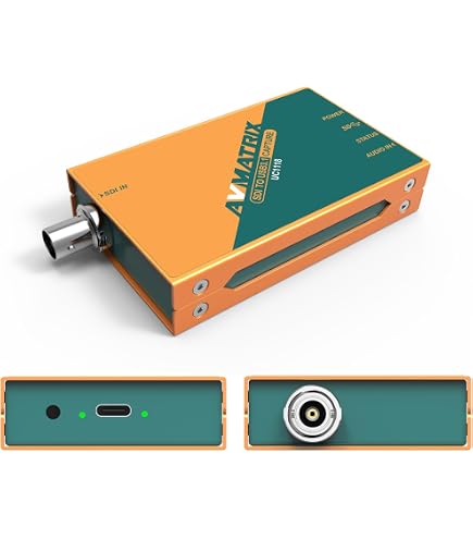 Amazon.co.jp: AVMATRIX ビデオキャプチャカード UC2018 HDMI/SDI USB