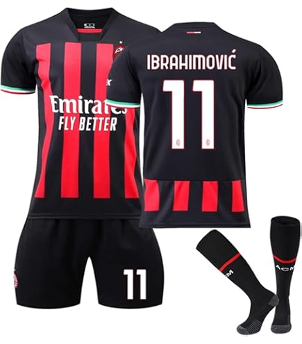 ACミラン 11/12 #11 イブラヒモビッチ ユニフォーム イブラヒモビッチユニフォーム ACミラン 11/12 #11 イブラヒモビッチ