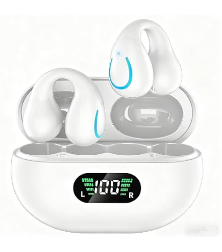 Amazon.co.jp: 骨伝導イヤホン 首かけ集音器 ヘッドホン 進化する真の