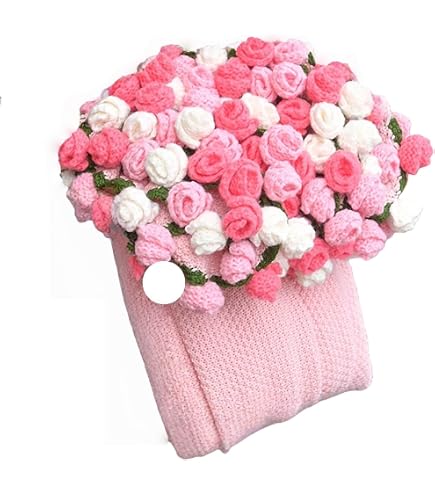Amazon｜薔薇のブーケが楽しめるフラワー毛布 完成品 花束になるバラの