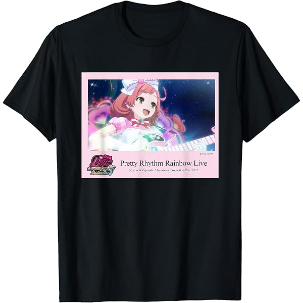 Amazon | アイカツ！×プリパラ（場面写真） Tシャツ | Tシャツ