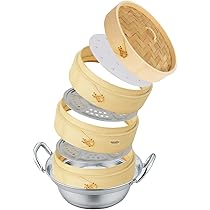 Amazon | 滴水製作所 お手入れ簡単 組合せ新蒸篭楽々 24cm 直火・IH