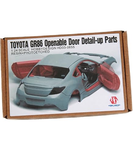 Amazon | ホビーデザイン 1/24 トムス トヨタ GR86 ディティールアップ