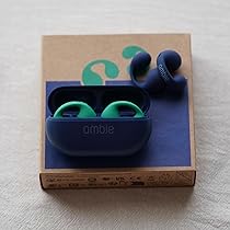 ambie sound earcuffs AM-TW02 グリーン×インディゴ ambie sound earcuffs AM-TW02 Green × Indigo – ambie STORE