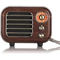 Amazon.co.jp: 木製ラジオ ランキング FM対応 レトロ 小型 高