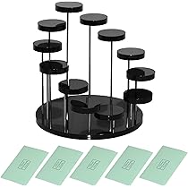 【中古美品】ジュエリー アクセサリー ディスプレイスタンド 22点セット Amazon｜指輪 リング スタンド ディスプレイ セット 空洞あり