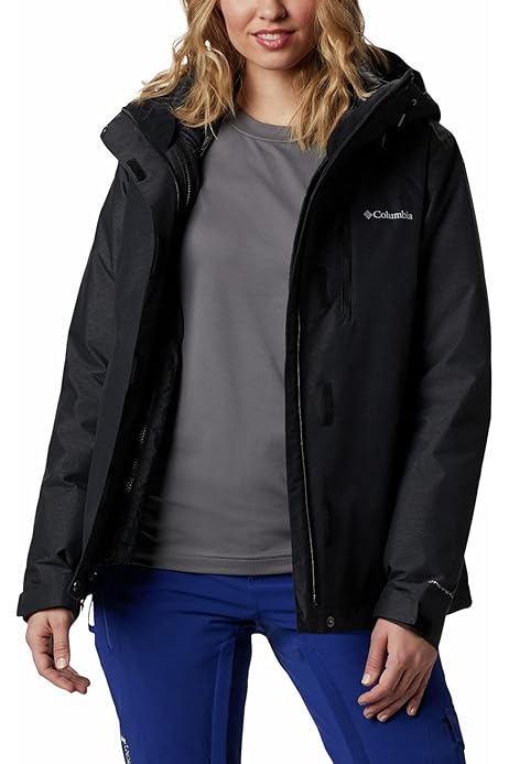 womens black columbia winter coat