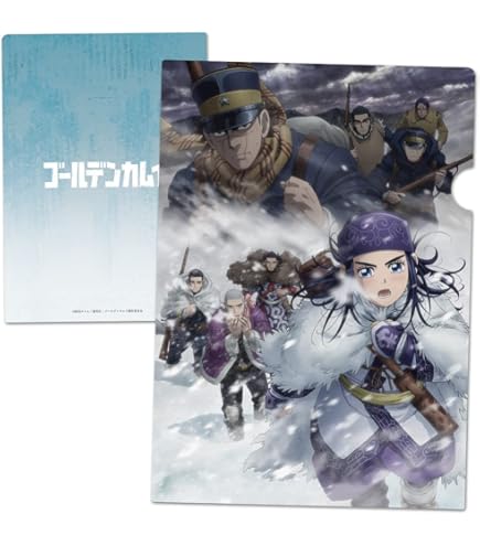 Amazon.co.jp: ゴールデンカムイ クリアファイルB : 文房具・オフィス用品