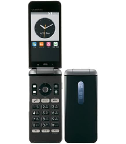 Amazon | au SIMロック解除済 GRATINA 4G KYF34 (メタルブラック
