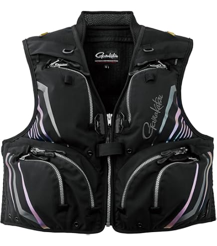 Amazon | がまかつ(Gamakatsu) ショートハーフメッシュベスト GM2328