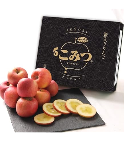 Amazon.co.jp: こみつ 特選 約2キロ前後 蜜入り林檎 青森産 6玉～13