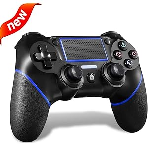 MAXKU PS4 コントローラー [2020最新版] 無線 Bluetooth接続 HD振動 連射 ジャイロセンサー…