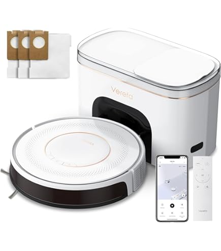 ロボット掃除機 Verefa 掃除ロボット ホワイト Amazon | Verefa ロボット掃除機 自動ごみ収集 ロボットそうじき静音