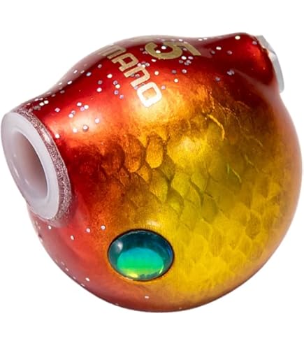 Amazon.co.jp: シマノ(SHIMANO) タイラバヘッド 炎月 バクバク TG 60g