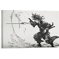 バガボンド 宮本武蔵 ポスター Amazon｜XINYUELONG バガボンド 宮本武蔵 ポスター キャンバス
