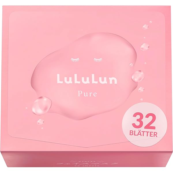 Amazon.co.jp: LULULUN(ルルルン) ルルルンピュア ピンク 36枚入り
