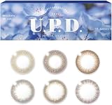 【藤田ニコル イメージモデル 】カラコン U.P.D (アプデ) 1day ワンデー 1箱10枚入 14.2mm 8.5mm 度あり 度なし PWR：0.00／COLOR：カルミアグレー【 おまけ付】