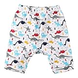 Baby Nest ベビーパンツ ハーフパンツ フルプリント 女の子 男の子 夏 コットン100% ドラゴン-1 18-24M