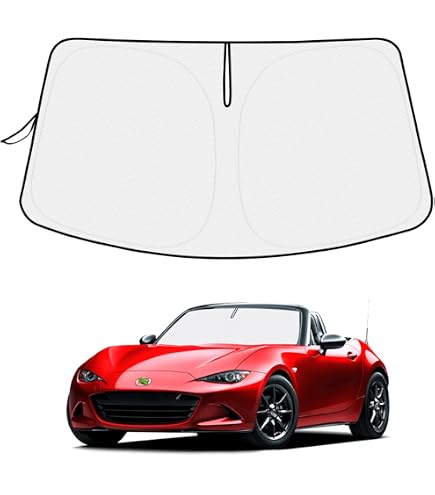 マツダ ロードスター ND5RC フロントガラスサンシェード Amazon.co.jp: 純正アクセサリー マツダ ロードスター ND5RC H27.05