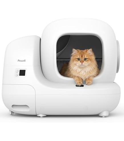 Amazon | PET MARVEL C1 猫用トイレ 自動トイレ 猫 大型 大きめ トイレ
