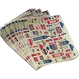 キャンデーペーパーキャンデー包装紙50本*キャンバスペーパーキャンデー包装紙12 * 5CM-B5