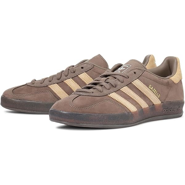 Amazon | [アディダス] ガゼルインドア GAZELLE INDOOR ダークブラウン