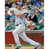 Steiner Sports MLBニューヨークメッツJeff Francoeurグレージャージースイング垂直16 x 20インチフォト