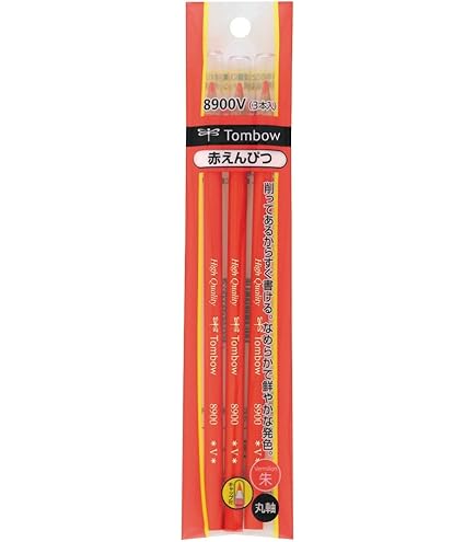 赤鉛筆 使用中 K2351 赤鉛筆 uni(三菱鉛筆) 一般用 芯色:朱 本体 - 【通販