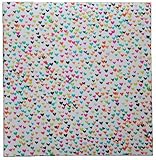 バトコリン 布製フォトアルバム ハート♡ブライダル ベビーに OT3002005 (ライトブルー)