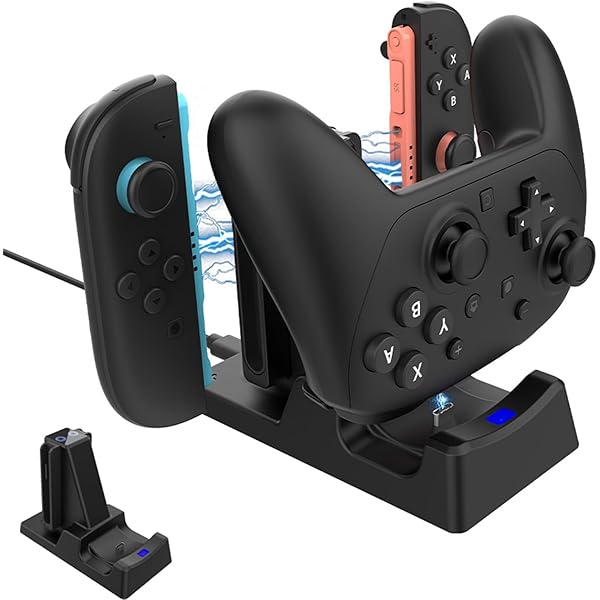 Switch本体　プロコントーラー　　充電器 楽天市場】Nintendo Switch用 充電スタンド Switch本体 Joy-Con Pro